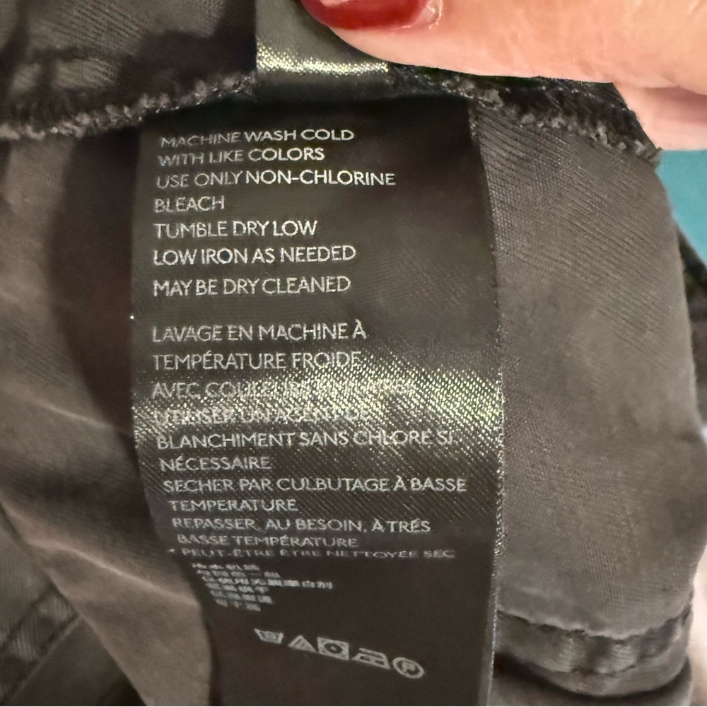 Anthropologie Utility Jogger Pants charcoal grey size small - Picture 10 of 11